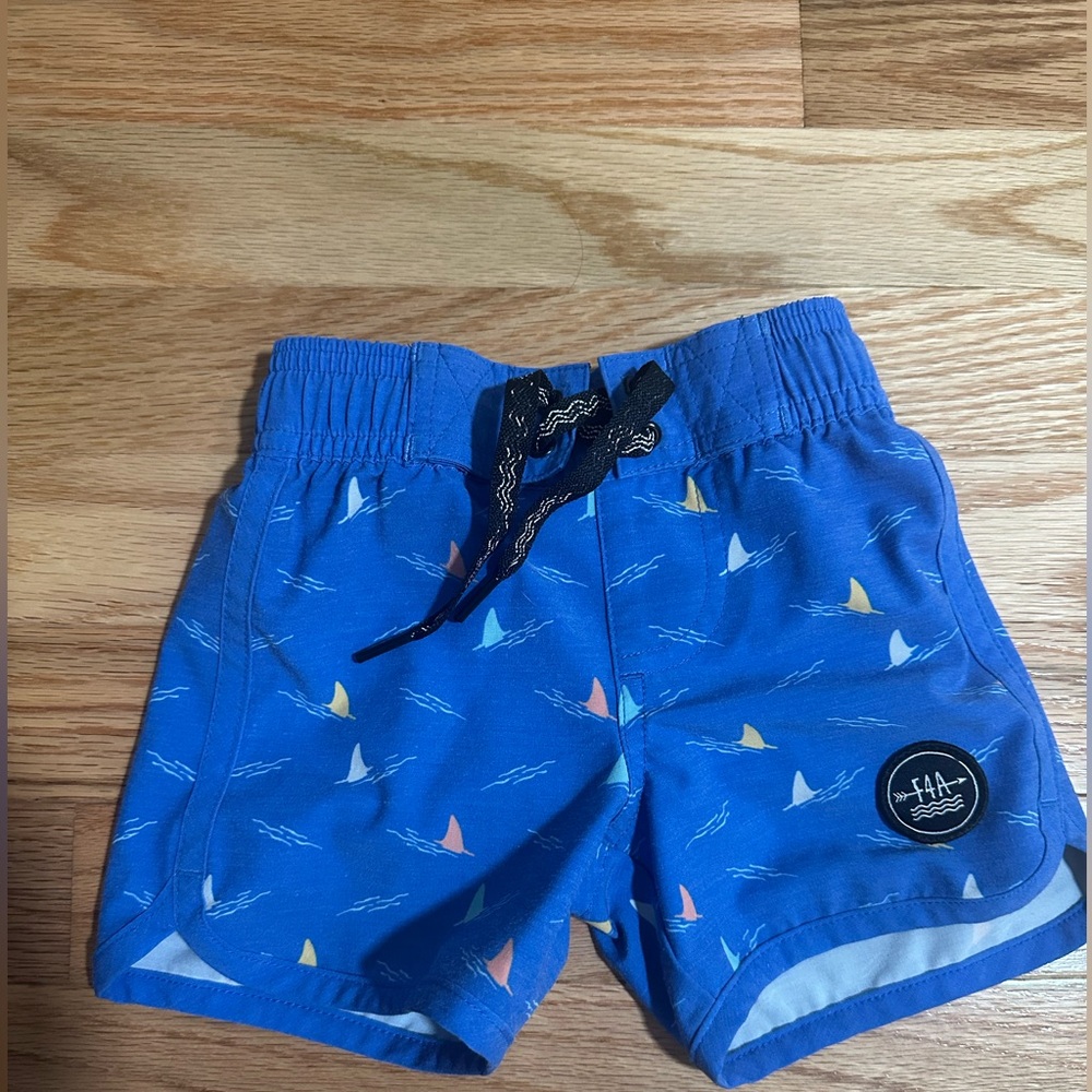 Feather 4 Arrow Shark Fin Swim Trunks 6-12 Months